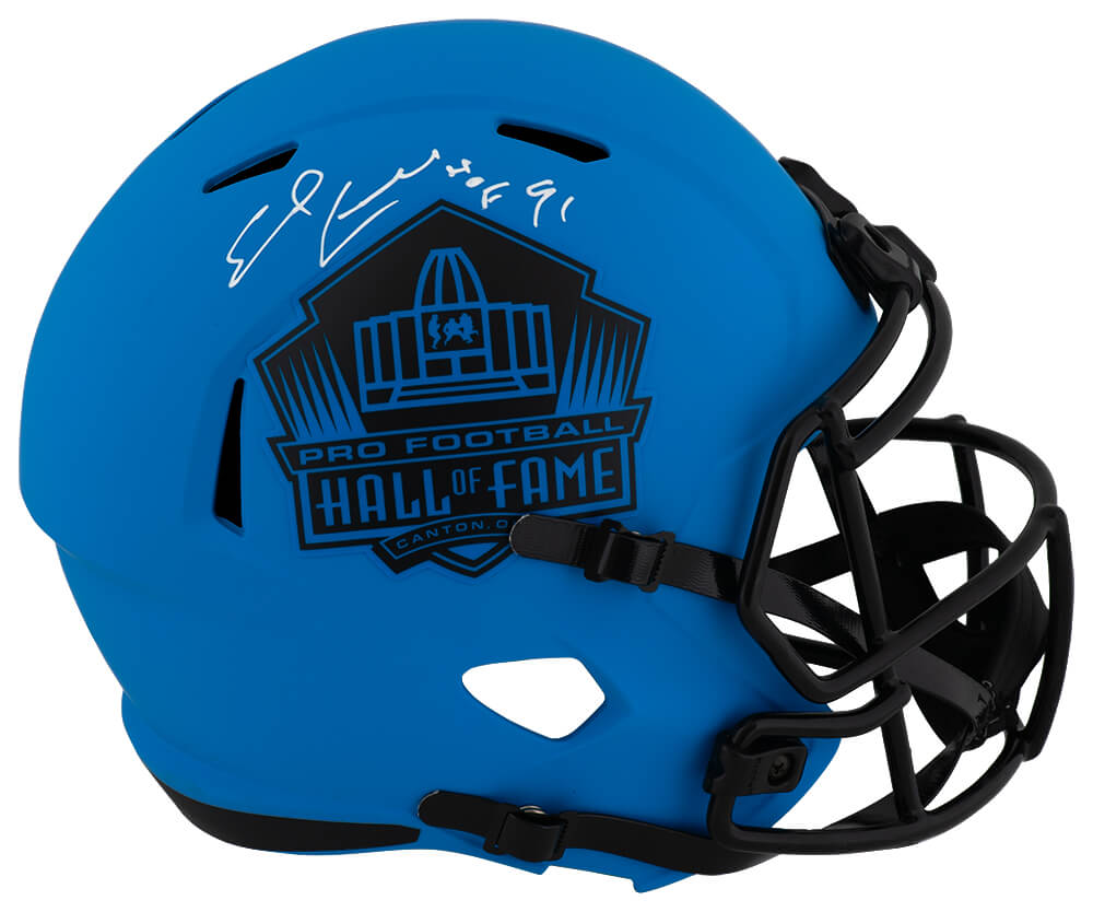 Earl Campbell Signed Hall of Fame Logo RAVE Riddell Full Size Speed Replica Helmet w/HOF'91 - CAMREP310 - Earl Campbell Signed Hall of Fame Logo RAVE Riddell Full Size Speed Replica Helmet w/HOF'91 product image