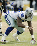 Chris Canty Signed Dallas Cowboys White Jersey Stance 8x10 Photo - CAN08P300 - Chris Canty Signed Dallas Cowboys White Jersey Stance 8x10 Photo product image