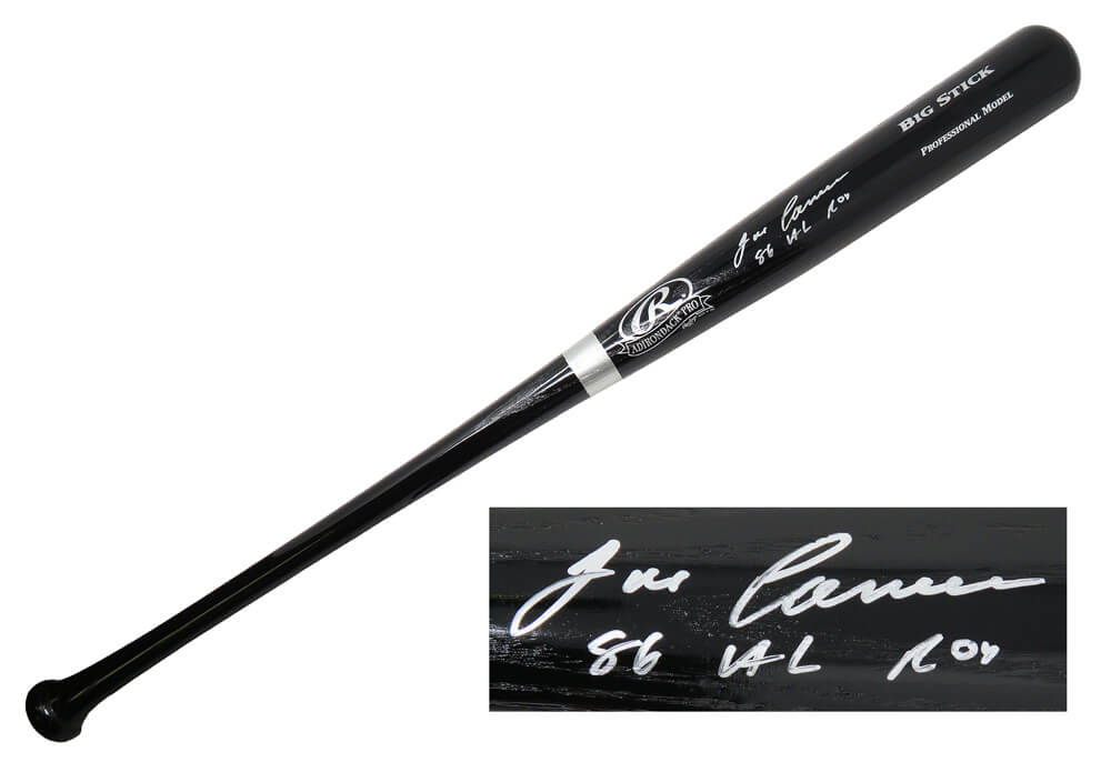Jose Canseco Signed Rawlings Black Big Stick Baseball Bat w/86 AL ROY - CANBAT103 - Jose Canseco Signed Rawlings Black Big Stick Baseball Bat w/86 AL ROY product image