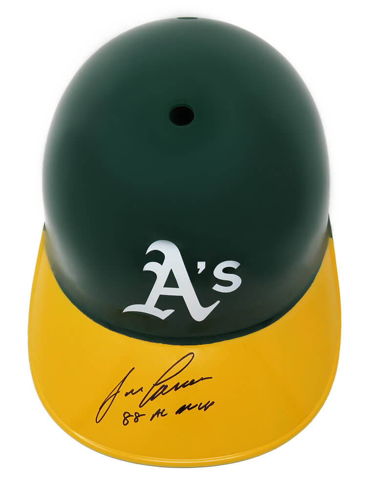 Jose Canseco Signed Oakland A's Replica Batting Helmet w/88 AL MVP - CANBTH101 - Jose Canseco Signed Oakland A's Replica Batting Helmet w/88 AL MVP product image