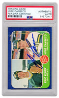 Jose Canseco Signed Oakland A's (Athletics) 1986 Fleer Baseball Rookie Card #649 (PSA Encapsulated) - CANCAR118 - Jose Canseco Signed Oakland A's (Athletics) 1986 Fleer Baseball Rookie Card #649 (PSA Encapsulated) product image