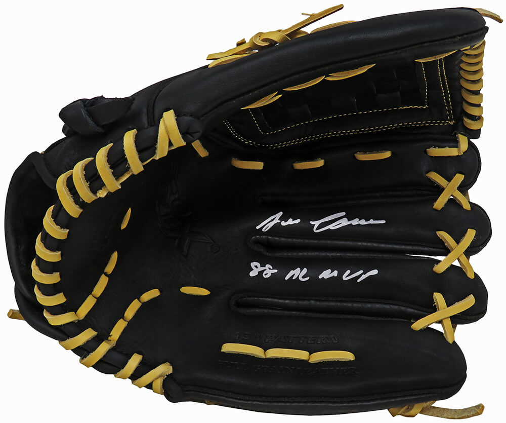 Jose Canseco Signed Franklin ProFlex Black Baseball Fielders Glove w/88 AL MVP - CANGLV101 - Jose Canseco Signed Franklin ProFlex Black Baseball Fielders Glove w/88 AL MVP product image