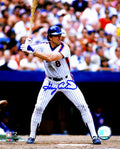 Gary Carter Signed New York Mets Batting Action 8x10 Photo - CAR08P112 - Gary Carter Signed New York Mets Batting Action 8x10 Photo product image