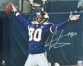 Cris Carter Signed Minnesota Vikings Arms Out Celebration 16x20 Photo - CAR16P301 - Cris Carter Signed Minnesota Vikings Arms Out Celebration 16x20 Photo product image