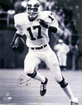 Harold Carmichael Signed Philadelphia Eagles With Football Action B&W 16x20 Photo - CAR16P320 - Harold Carmichael Signed Philadelphia Eagles With Football Action B&W 16x20 Photo product image