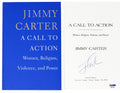 President Jimmy Carter Signed A Call To Action Women, Religion, Violence & Power Hardcover Book - CARBOK500 - President Jimmy Carter Signed A Call To Action Women, Religion, Violence & Power Hardcover Book product image