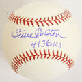 Steve Carlton Signed Rawlings Official MLB Baseball w/4,136 K's - CARBSB101 - Steve Carlton Signed Rawlings Official MLB Baseball w/4,136 K's product image