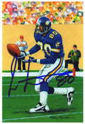 Cris Carter Signed Minnesota Vikings Hall of Fame Goal Line Art Card - CARCAR335 - Cris Carter Signed Minnesota Vikings Hall of Fame Goal Line Art Card product image