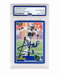 Cris Carter Signed 1989 Score Football Rookie Card #72 w/HOF'13 - (PSA Encapsulated) - CARCAR345 - Cris Carter Signed 1989 Score Football Rookie Card #72 w/HOF'13 - (PSA Encapsulated) product image