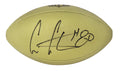 Cris Carter Signed Wilson Duke Gold Metallic NFL Full Size Replica Football - CARFTB305 - Cris Carter Signed Wilson Duke Gold Metallic NFL Full Size Replica Football product image