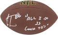 Cris Carter Signed Wilson Super Grip Full Size NFL Football w/All I Do Is Catch TD's - CARFTB310 - Cris Carter Signed Wilson Super Grip Full Size NFL Football w/All I Do Is Catch TD's product image