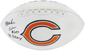 Mark Carrier Signed Chicago Bears Jarden White Logo Football w/90 DROY - CARFTB330 - Mark Carrier Signed Chicago Bears Jarden White Logo Football w/90 DROY product image