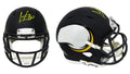 Cris Carter Signed Minnesota Vikings AMP Alternate Riddell Speed Mini Helmet (In Yellow) - CARMIN308 - Cris Carter Signed Minnesota Vikings AMP Alternate Riddell Speed Mini Helmet (In Yellow) product image