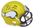 Cris Carter Signed Minnesota Vikings FLASH Riddell Speed Mini Helmet - CARMIN316 - Cris Carter Signed Minnesota Vikings FLASH Riddell Speed Mini Helmet product image