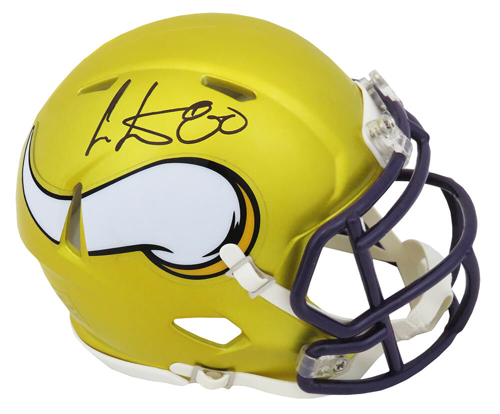 Cris Carter Signed Minnesota Vikings FLASH Riddell Speed Mini Helmet - CARMIN316 - Cris Carter Signed Minnesota Vikings FLASH Riddell Speed Mini Helmet product image