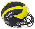 Anthony Carter Signed Michigan Wolverines Riddell Speed Mini Helmet - CARMIN321 - Anthony Carter Signed Michigan Wolverines Riddell Speed Mini Helmet product image