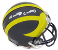 Anthony Carter Signed Michigan Wolverines Riddell Mini Helmet - CARMIN323 - Anthony Carter Signed Michigan Wolverines Riddell Mini Helmet product image