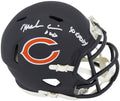 Mark Carrier Signed Chicago Bears Riddell Speed Mini Helmet w/90 DROY - CARMIN330 - Mark Carrier Signed Chicago Bears Riddell Speed Mini Helmet w/90 DROY product image