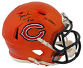Mark Carrier Signed Chicago Bears FLASH Riddell Speed Mini Helmet w/90 DROY - CARMIN332 - Mark Carrier Signed Chicago Bears FLASH Riddell Speed Mini Helmet w/90 DROY product image