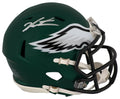 Jalen Carter Signed Philadelphia Eagles Riddell Speed Mini Helmet - CARMIN341 - Jalen Carter Signed Philadelphia Eagles Riddell Speed Mini Helmet product image