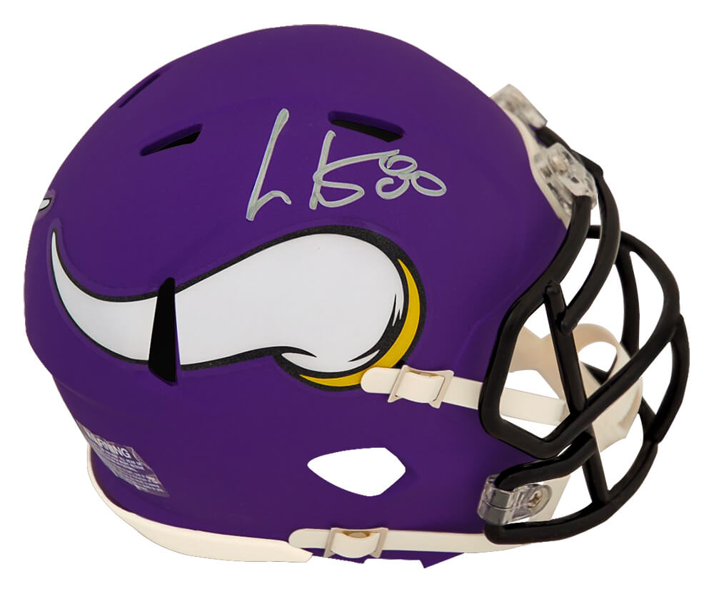 Cris Carter Signed Minnesota Vikings (Current Style) Riddell Speed Mini Helmet - CARMIN350 - Cris Carter Signed Minnesota Vikings (Current Style) Riddell Speed Mini Helmet product image