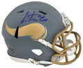 Cris Carter Signed Minnesota Vikings SLATE Riddell Speed Mini Helmet - CARMIN355 - Cris Carter Signed Minnesota Vikings SLATE Riddell Speed Mini Helmet product image