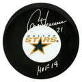 Guy Carbonneau Signed Dallas Stars Logo Hockey Puck w/HOF'19 - CARPUC414 - Guy Carbonneau Signed Dallas Stars Logo Hockey Puck w/HOF'19 product image