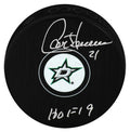 Guy Carbonneau Signed Dallas Stars Hockey Puck w/HOF'19 - CARPUC415 - Guy Carbonneau Signed Dallas Stars Hockey Puck w/HOF'19 product image