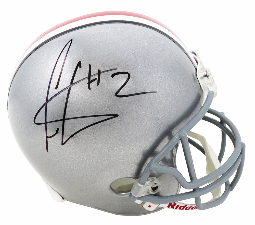 Cris Carter Signed Ohio State Buckeyes Riddell Full Size Replica Helmet - CARREP309 - Cris Carter Signed Ohio State Buckeyes Riddell Full Size Replica Helmet product image