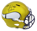Cris Carter Signed Minnesota Vikings FLASH Riddell Full Size Speed Replica Helmet - CARREP321 - Cris Carter Signed Minnesota Vikings FLASH Riddell Full Size Speed Replica Helmet product image