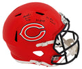 Mark Carrier Signed Chicago Bears FLASH Riddell Full Size Speed Replica Helmet w/90 DROY & 3x Pro Bowl - CARREP333 - Mark Carrier Signed Chicago Bears FLASH Riddell Full Size Speed Replica Helmet w/90 DROY & 3x Pro Bowl product image