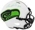 Chris Carson Signed Seattle Seahawks Lunar Eclipse Riddell Full Size Speed Replica Helmet - (Fanatics) - CARREP341 - Chris Carson Signed Seattle Seahawks Lunar Eclipse Riddell Full Size Speed Replica Helmet - (Fanatics) product image
