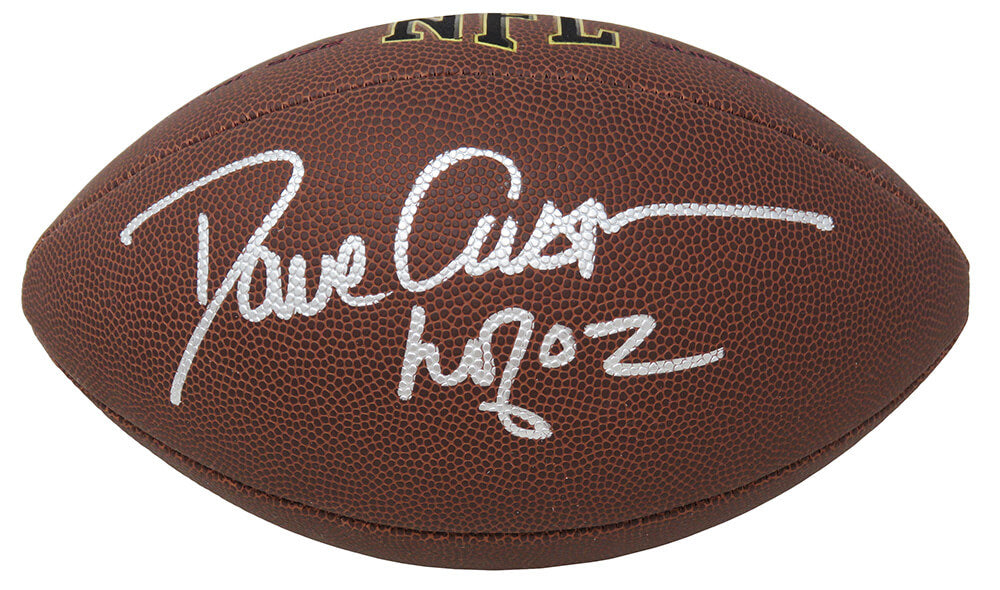 Dave Casper Signed Wilson Super Grip Full Size NFL Football w/HOF'02 - CASFTB300 - Dave Casper Signed Wilson Super Grip Full Size NFL Football w/HOF'02 product image