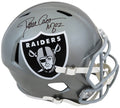 Dave Casper Signed Raiders FLASH Riddell Full Size Speed Replica Helmet w/HOF'02 - CASREP302 - Dave Casper Signed Raiders FLASH Riddell Full Size Speed Replica Helmet w/HOF'02 product image