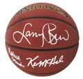 Larry Bird, Kevin McHale & Robert Parish Triple Signed Spalding Indoor/Outdoor NBA Basketball - CELBSK202 - Larry Bird, Kevin McHale & Robert Parish Triple Signed Spalding Indoor/Outdoor NBA Basketball product image