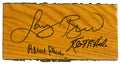 Larry Bird & Robert Parish & Kevin McHale Signed Boston Garden Original Parquet 4x7 Floor Piece - CELFLO200 - Larry Bird & Robert Parish & Kevin McHale Signed Boston Garden Original Parquet 4x7 Floor Piece product image