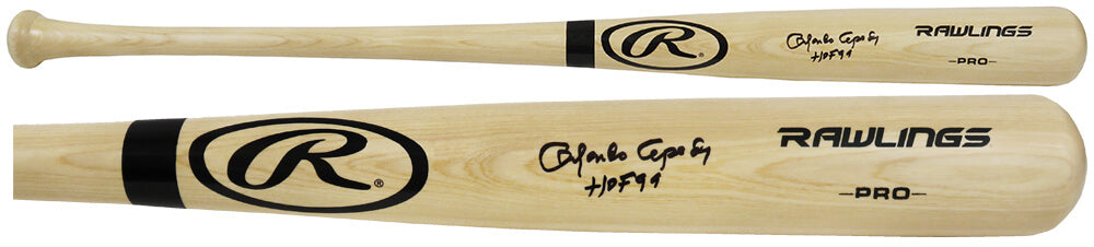 Orlando Cepeda Signed Rawlings Pro Blonde Baseball Bat w/HOF'99 - CEPBAT101 - Orlando Cepeda Signed Rawlings Pro Blonde Baseball Bat w/HOF'99 product image