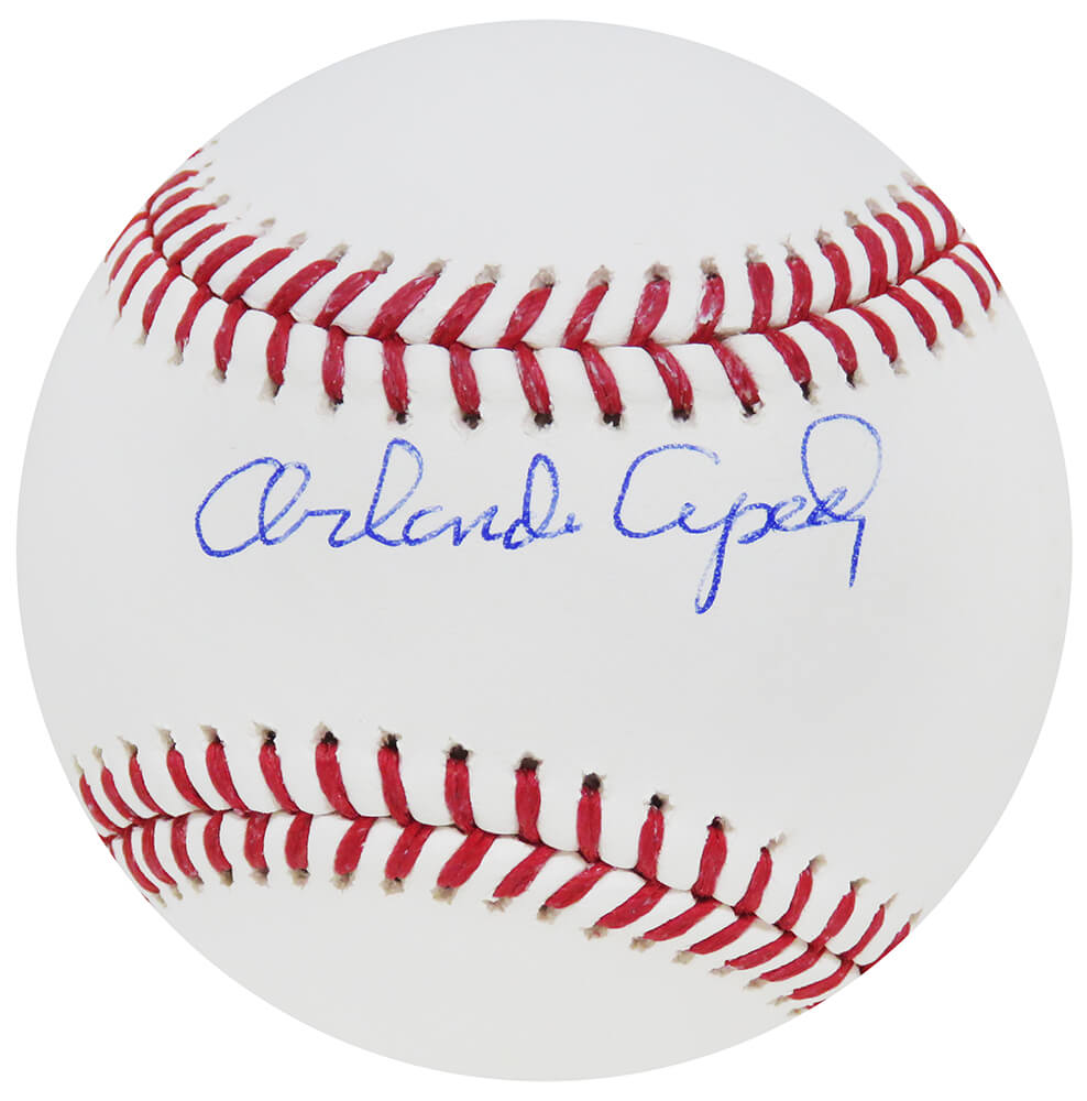 Orlando Cepeda Signed Rawlings Official MLB Baseball - CEPBSB100 - Orlando Cepeda Signed Rawlings Official MLB Baseball product image