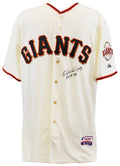 Orlando Cepeda Signed San Francisco Giants Cream Majestic Replica Baseball Jersey w/HOF'99 - CEPJRY100 - Orlando Cepeda Signed San Francisco Giants Cream Majestic Replica Baseball Jersey w/HOF'99 product image