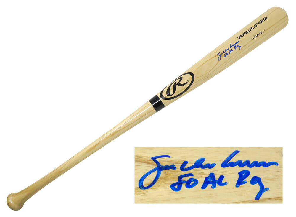 Joe Charboneau Signed Rawlings Big Stick Blonde Baseball Bat w/80 AL ROY - CHABAT100 - Joe Charboneau Signed Rawlings Big Stick Blonde Baseball Bat w/80 AL ROY product image