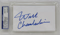 Wilt Chamberlain Signed 3x5 White Index Card (PSA Encapsulated -  Autographed Grade 10) - CHACUT200 - Wilt Chamberlain Signed 3x5 White Index Card (PSA Encapsulated - Autographed Grade 10) product image