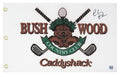 Chevy Chase Signed Caddyshack Bushwood Golf Pin Flag - CHAFLG508 - Chevy Chase Signed Caddyshack Bushwood Golf Pin Flag product image