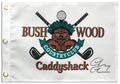 Chevy Chase Signed Caddyshack Bushwood 18x13 Golf Pin Flag - CHAFLG511 - Chevy Chase Signed Caddyshack Bushwood 18x13 Golf Pin Flag product image
