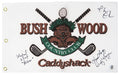 Chevy Chase, Michael O'Keefe & Cindy Morgan Signed Caddyshack Bushwood Golf Pin Flag w/Love Lacey, Noonan - CHAFLG521 - Chevy Chase, Michael O'Keefe & Cindy Morgan Signed Caddyshack Bushwood Golf Pin Flag w/Love Lacey, Noonan product image