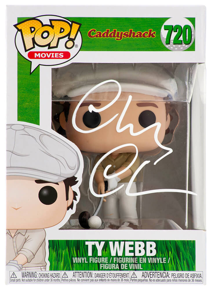 Chevy Chase Signed Caddyshack Ty Webb Funko Pop Doll #720 - CHAFUN502 - Chevy Chase Signed Caddyshack Ty Webb Funko Pop Doll #720 product image