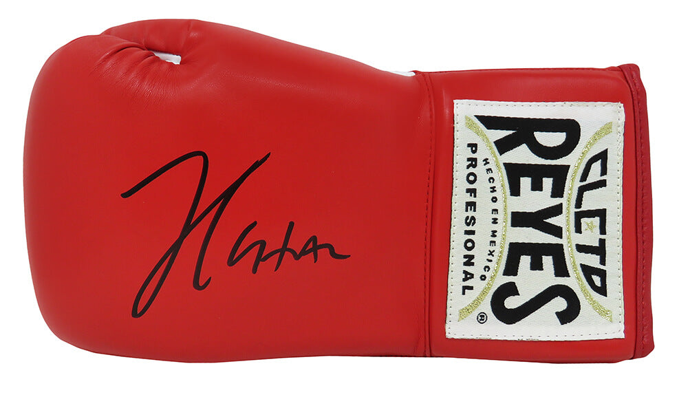 Julio Cesar Chavez Signed Cleto Reyes Red Boxing Glove - (JSA) - CHAGLV500 - Julio Cesar Chavez Signed Cleto Reyes Red Boxing Glove - (JSA) product image