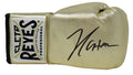Julio Cesar Chavez Signed Cleto Reyes Gold Boxing Glove - (JSA) - CHAGLV501 - Julio Cesar Chavez Signed Cleto Reyes Gold Boxing Glove - (JSA) product image