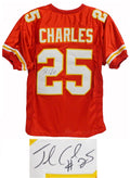 Jamaal Charles Signed Red & Gold Custom Jersey - CHAJRY302 - Jamaal Charles Signed Red & Gold Custom Jersey product image