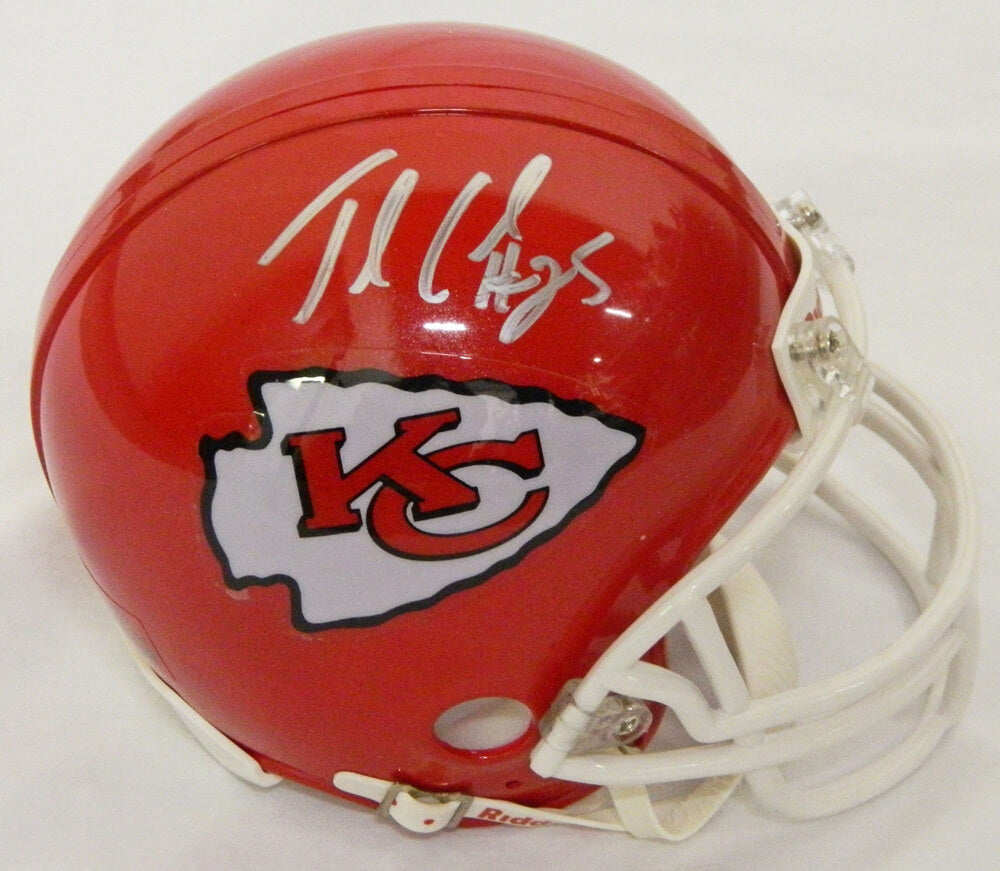 Jamaal Charles Signed Chiefs Riddell Mini Helmet - CHAMIN300 - Jamaal Charles Signed Chiefs Riddell Mini Helmet product image