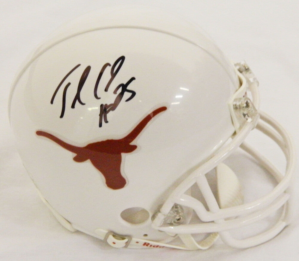 Jamaal Charles Signed Texas Longhorns Riddell Mini Helmet - CHAMIN301 - Jamaal Charles Signed Texas Longhorns Riddell Mini Helmet product image